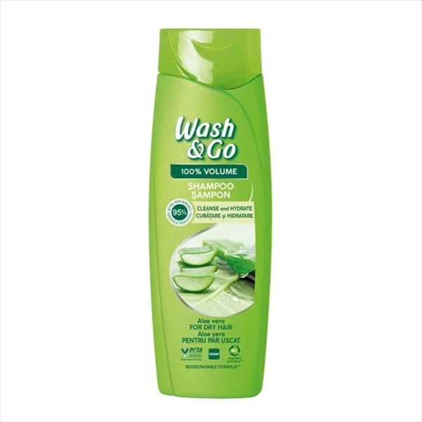 WASH&GO SAMPON ALOE VERA 360ML