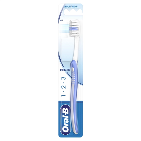 ORAL-B ČETKICA ZA ZUBE 123 INDICATOR MEDIUM 1KOM