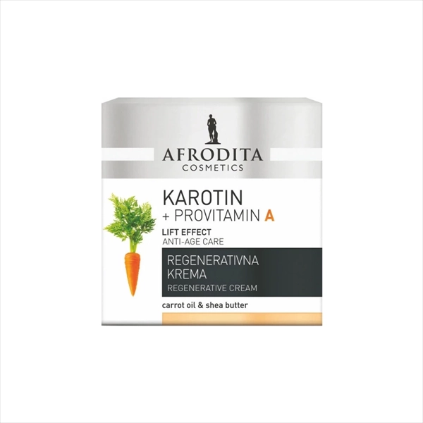 AFRODITA REGENERATIVNA KREMA ZA LICE KAROTIN 50ML