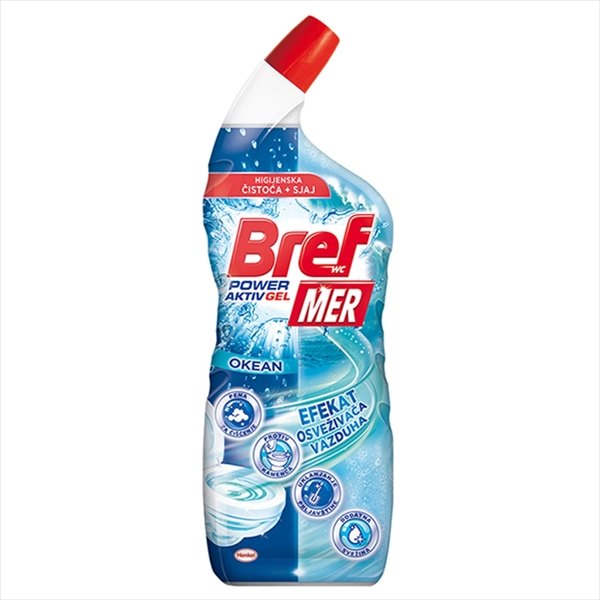 BREF WC POWER GEL OCEAN 700ml