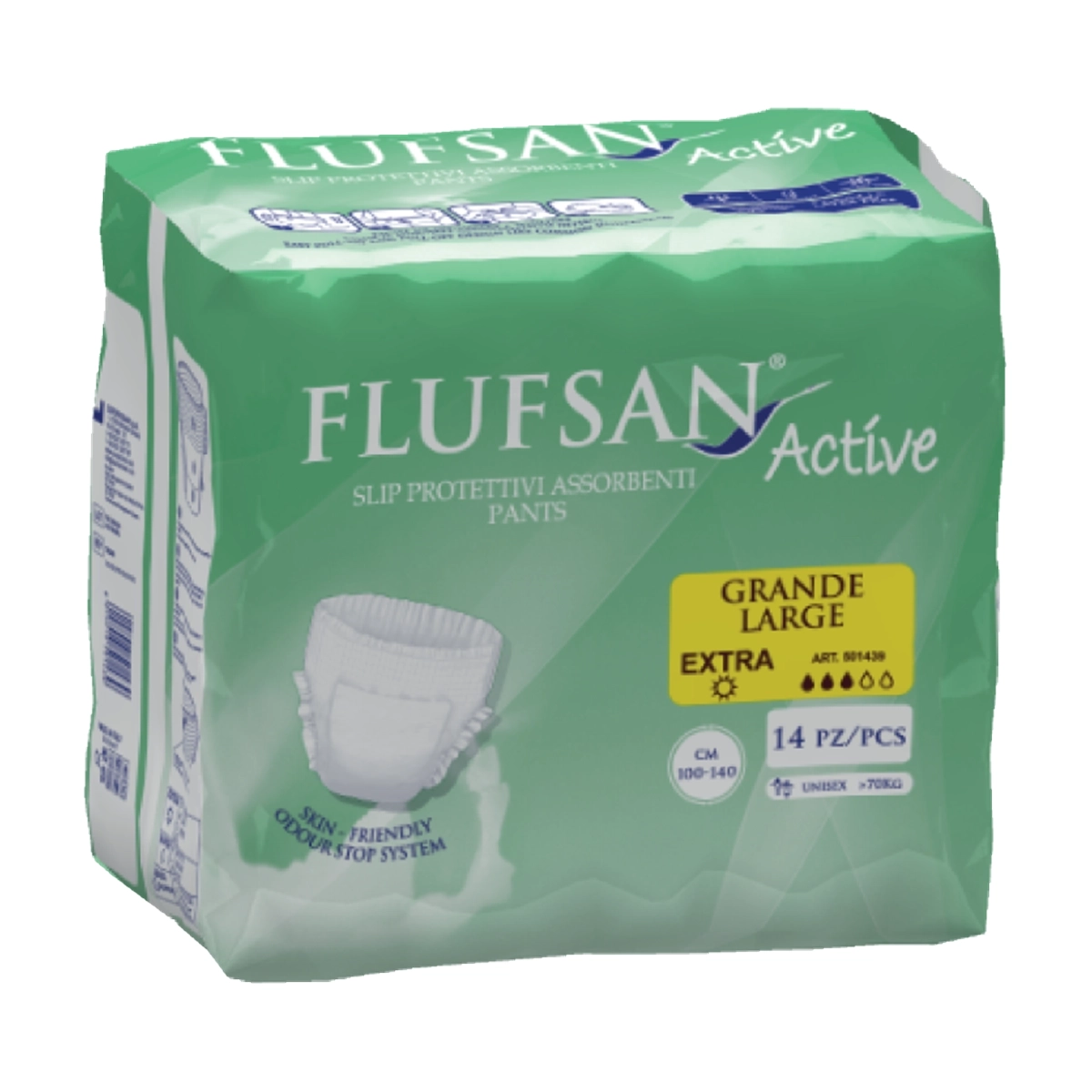 FLUFSAN PELENE ZA ODRASLE GAĆICE PULL ON LARGE 14KOM
