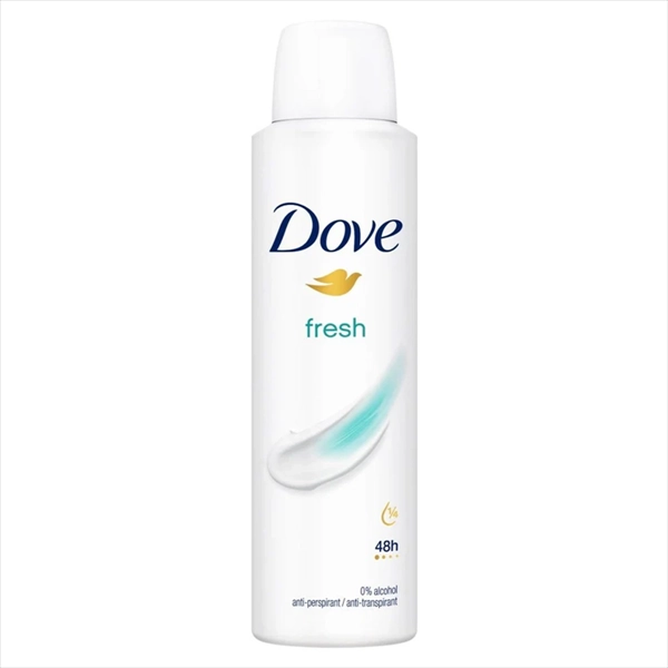 DOVE DEO SPREJ FRESH 150ML