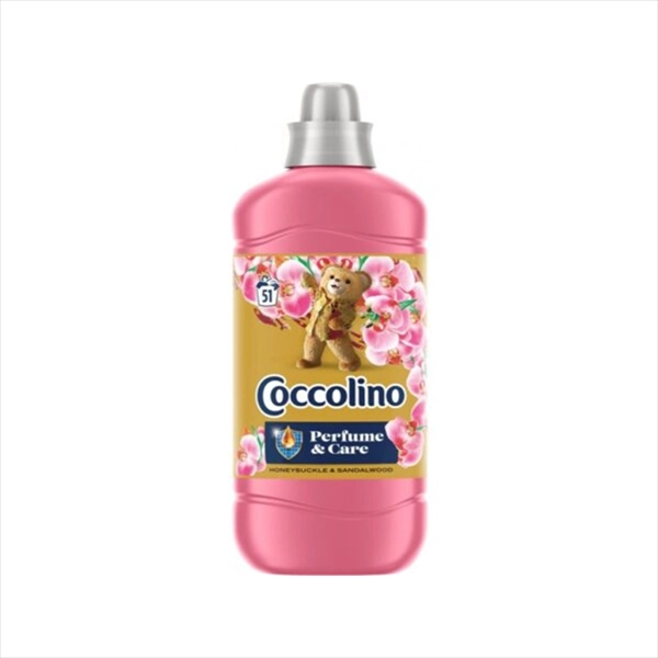 COCCOLINO OMEKŠIVAČ ZA VEŠ HONEYSUCKLE&SANDALWOOD 51 PRANJE 1.275L