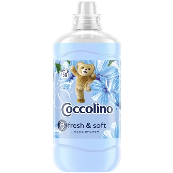 COCCOLINO OMEKŠIVAČ ZA VEŠ BLUE SPLASH 58 PRANJA 1.45L