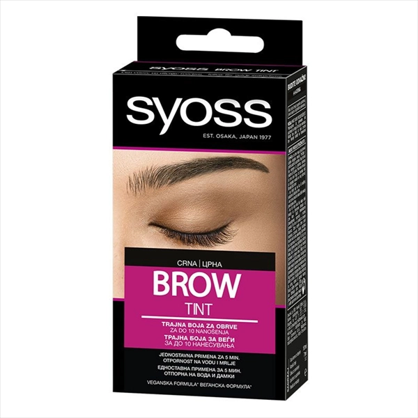 SYOSS BOJA ZA OBRVE CRNA