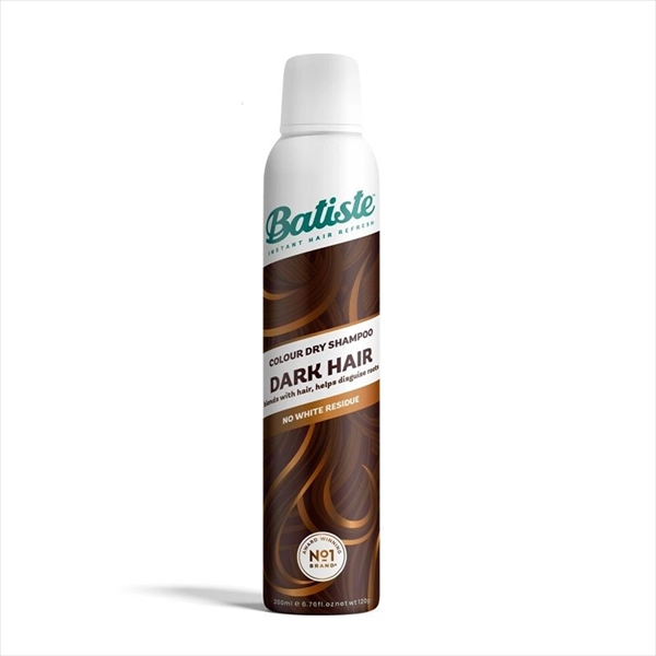BATISTE ŠAMPON SPREJ ZA SUVO PRANJE KOSE ZA TAMNU I CRNU KOSU 200ML