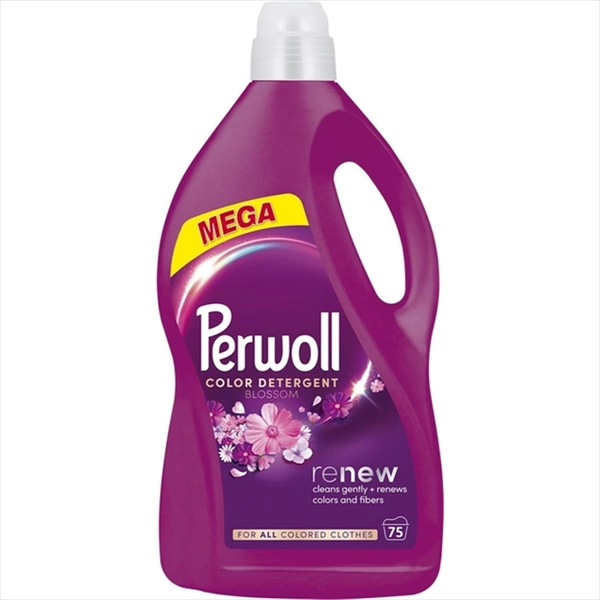 PERWOLL TEČNI DETERDŽENT ZA VEŠ RENEW COLOR BLOSSOM 75 PRANJA 3.75L
