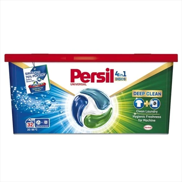 PERSIL DISK KAPSULE ZA VEŠ 4U1 UNIVERSAL 32KOM