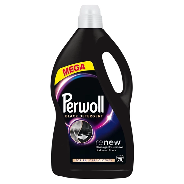 PERWOLL TEČNI DETERDŽENT ZA VEŠ RENEW BLACK 75 PRANJA 3.75L