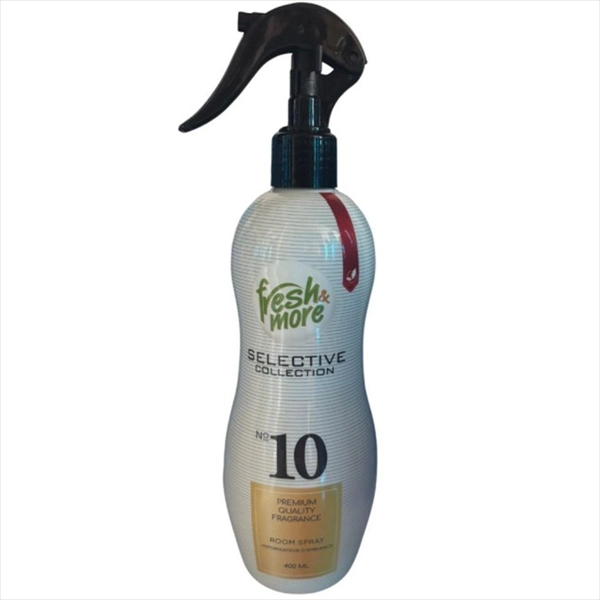 FRESH&MORE OSVEŽIVAČ PROSTORA MIRISNI SPREJ ZA TKANINU BR.10 400ML