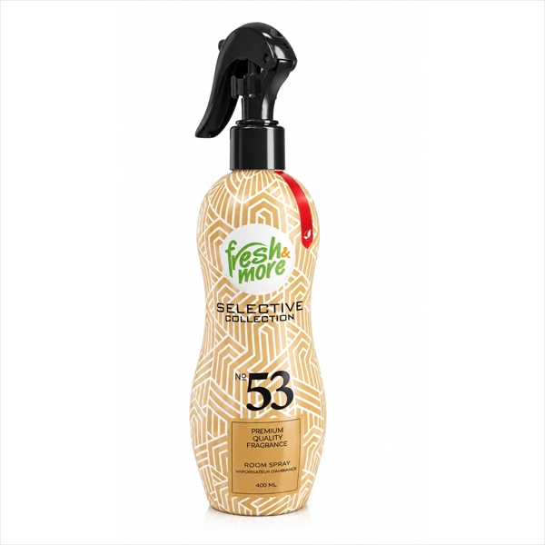 FRESH&MORE OSVEŽIVAČ PROSTORA MIRISNI SPREJ ZA TKANINU BR.53 400ML