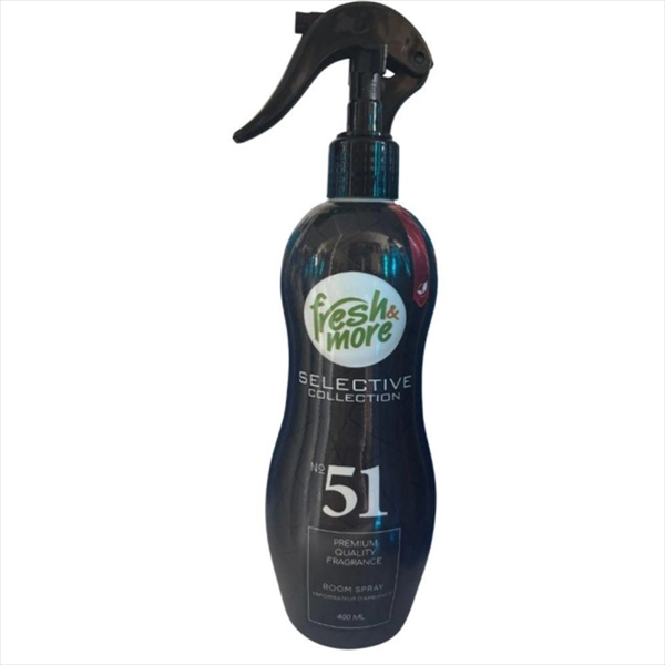 FRESH&MORE OSVEŽIVAČ PROSTORA MIRISNI SPREJ ZA TKANINU BR.51 400ML