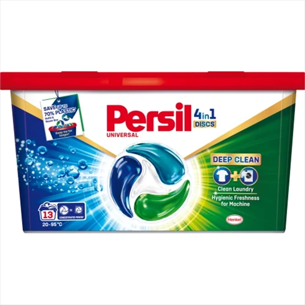 PERSIL DISK KAPSULE ZA VEŠ 4U1 UNIVERSAL 13KOM 214.5G