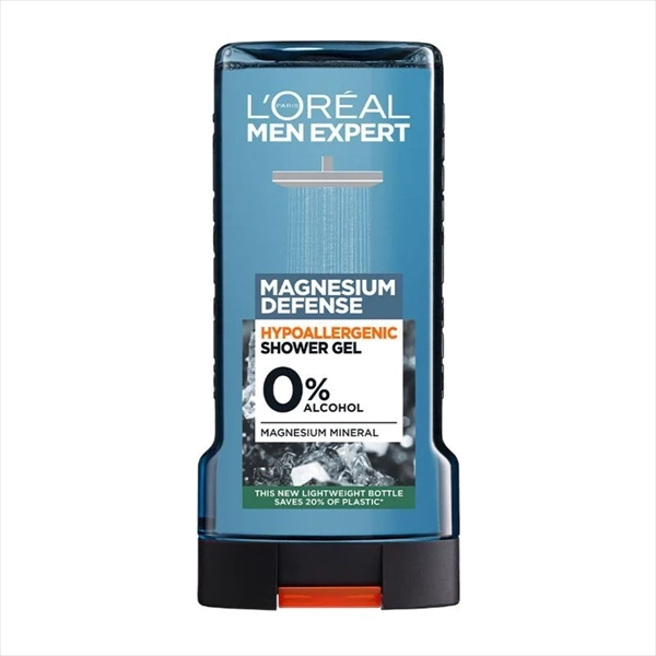 L'OREAL MEN EXPERT GEL ZA TUŠIRANJE MAGNESIUM DEFENSE 300ML