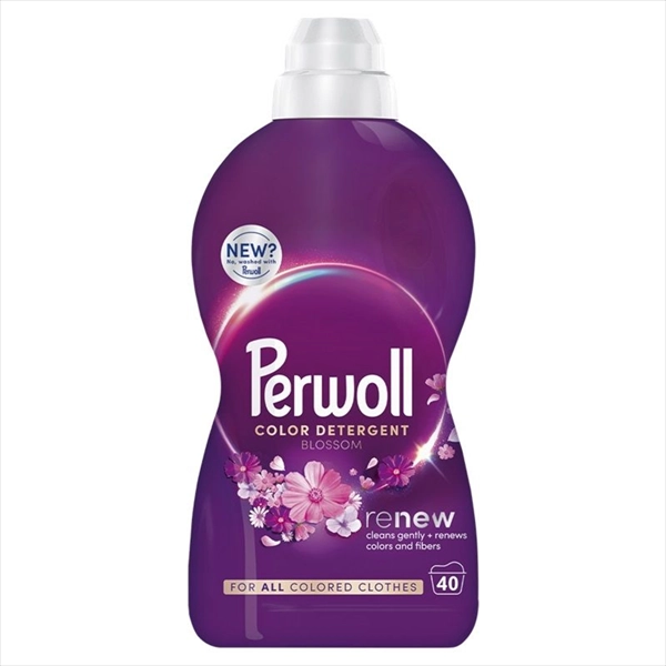 PERWOLL TEČNI DETERDŽENT ZA VEŠ RENEW COLOR BLOSSOM 40 PRANJA 2L