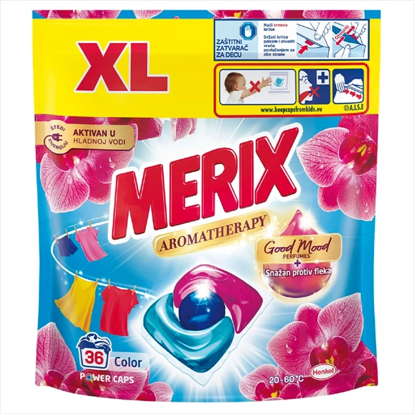 MERIX AROMATHERAPY KAPSULE ZA VEŠ ORHIDEJA 36KOM