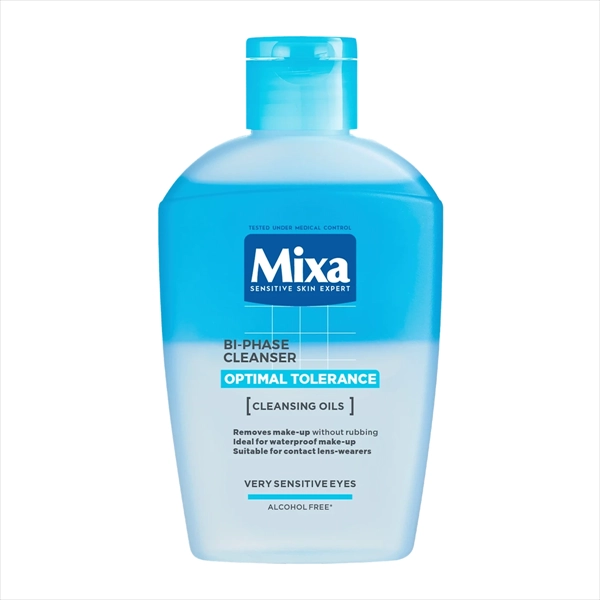 MIXA DVOFAZNO SREDSTVO ZA SKIDANJE ŠMINKE OPTIMAL TOLERANCE 125ML