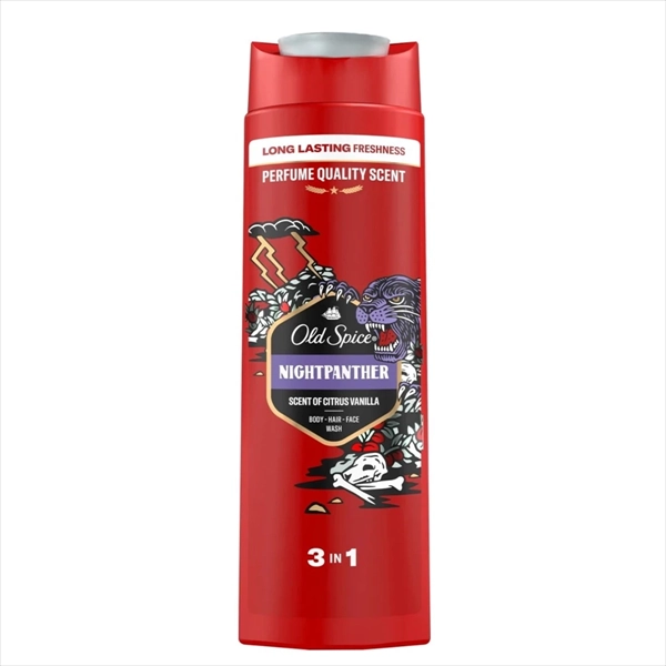 OLD SPICE GEL ZA TUŠIRANJE NIGHTPANTHER 3U1 400ML