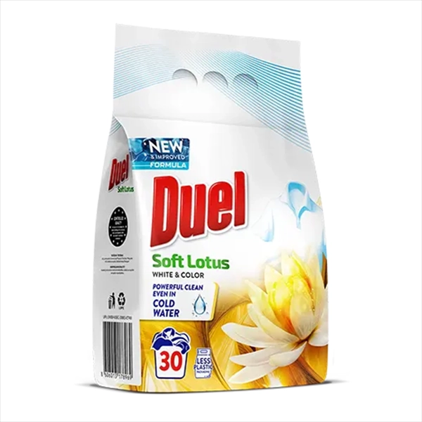 DUEL PRAŠKASTI DETERDŽENT ZA VEŠ SOFT LOTUS 2.7KG