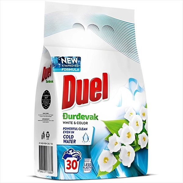 DUEL PRAŠKASTI DETERDŽENT ZA VEŠ ĐURĐEVAK 2.7KG