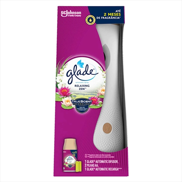 GLADE AUTOMATIK SPREJ KOMPLET OSVEŽIVAČ PROSTORA RELAXING ZEN 269ML