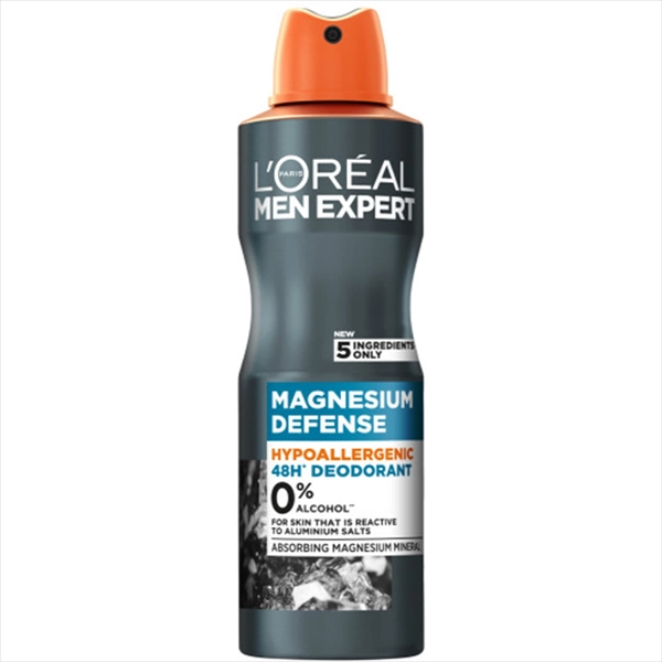 L'OREAL MEN EXPERT DEO SPREJ MAGNESIUM DEFENSE 150ML
