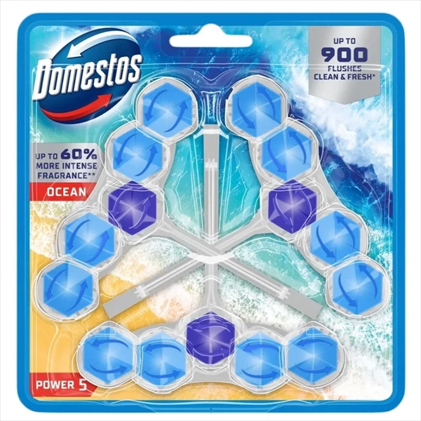 DOMESTOS WC OSVEŽIVAČ POWER 5 OCEAN 3KOM