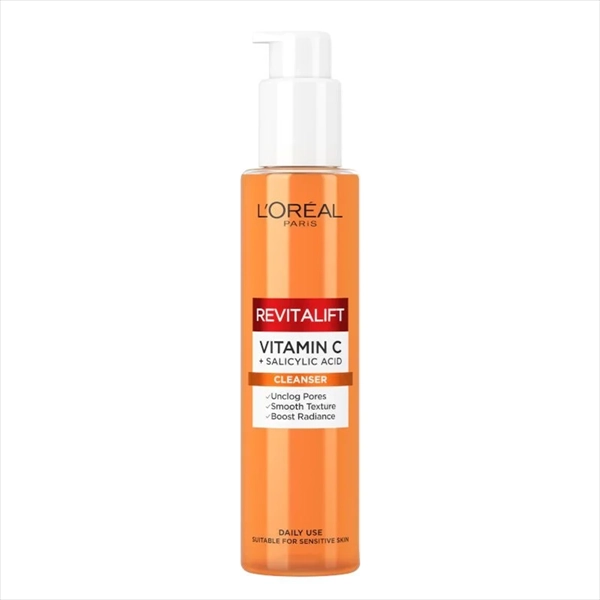 L'OREAL GEL ZA ČIŠĆENJE LICA REVITALIFT VITAMIN C 150ML