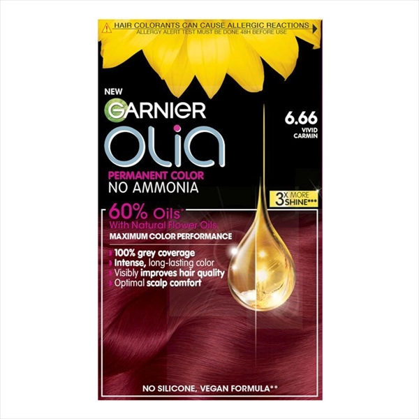 GARNIER OLIA BOJA ZA KOSU 6.66 VIVID CARMIN
