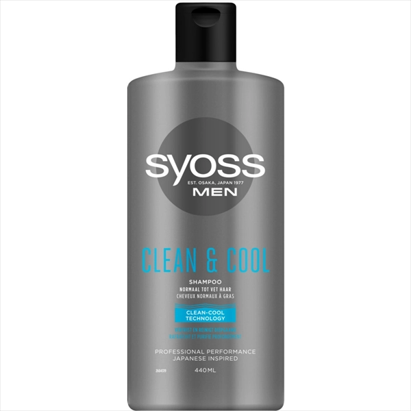 SYOSS MEN ŠAMPON ZA KOSU CLEAN&COOL 440ML