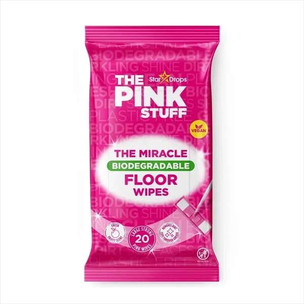 THE PINK STUFF VLAŽNE MARAMICE ZA ČIŠĆENJE PODOVA THE MIRACLE 20KOM