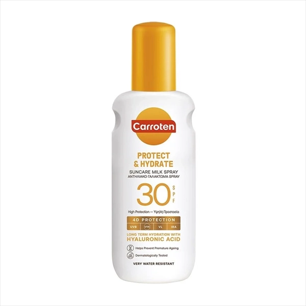 CARROTEN MLEKO ZA ZAŠTITU OD SUNCA PROTECT&HYDRATE SPREJ SPF30 200ML