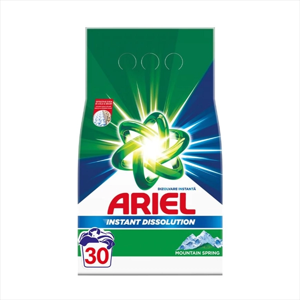 ARIEL PRAŠKASTI DETERDŽENT ZA VEŠ MOUNTAIN SPRING 30 PRANJA 1.95KG