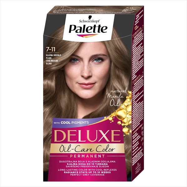 PALETTE DELUXE BOJA ZA KOSU 7-11 HLADNA SREDNJE PLAVA