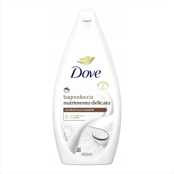 DOVE GEL ZA TUŠIRANJE COCCONUT OIL&ALMOND 450ML