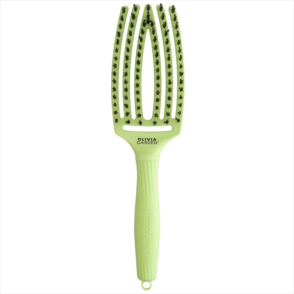 OLIVIA GARDEN ČETKA ZA KOSU FINGERBRUSH GREEN PISTACHIO