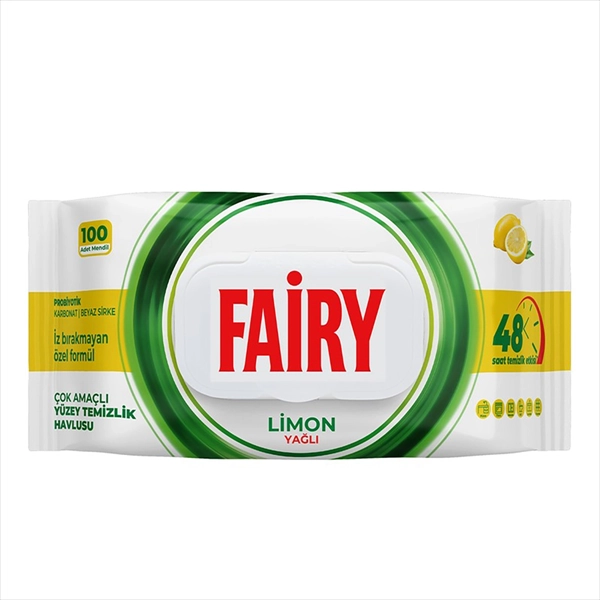 FAIRY VIŠENAMENSKE VLAŽNE MARAMICE LEMON 100KOM