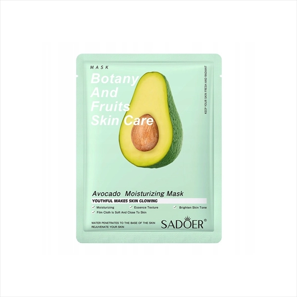 SADOER MASKA ZA LICE AVOCADO MOISTURIZING 1KOM