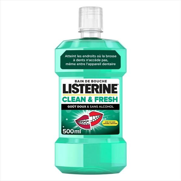 LISTERINE CLEAN&FRESH 500ML