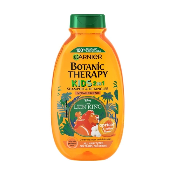 GARNIER BOTANIC DEČIJI ŠAMPON I BALZAM ZA KOSU APRICOT 2U1 250ML