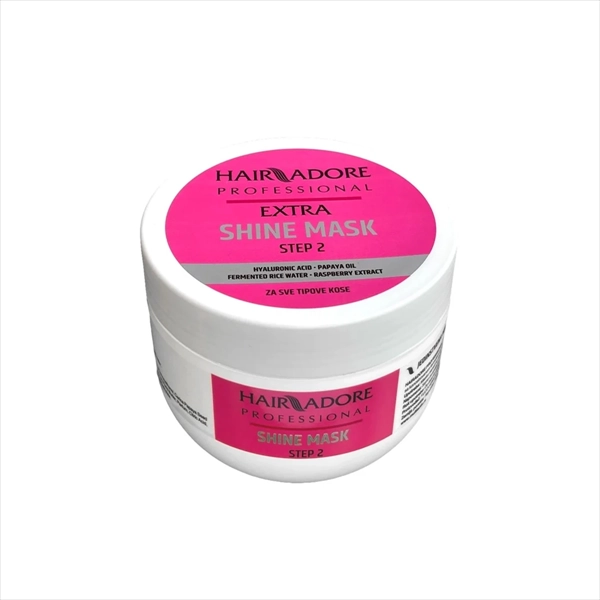 HAIR ADORE MASKA ZA KOSU EXTRA SHINE 450ML