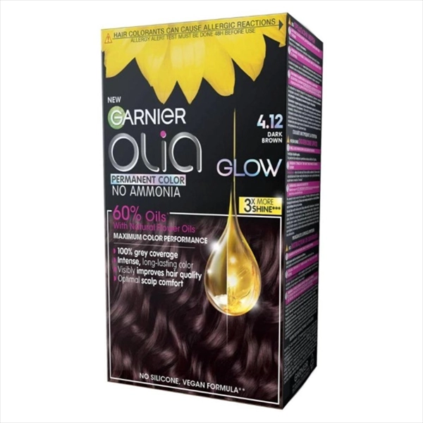 GARNIER OLIA BOJA ZA KOSU 4.12 DARK BROWN