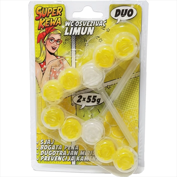 SUPER KEWA WC OSVEZIVAC LIMUN DUO