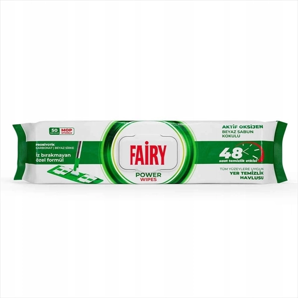 FAIRY VLAŽNE MARAMICE ZA PODOVE POWER 50KOM