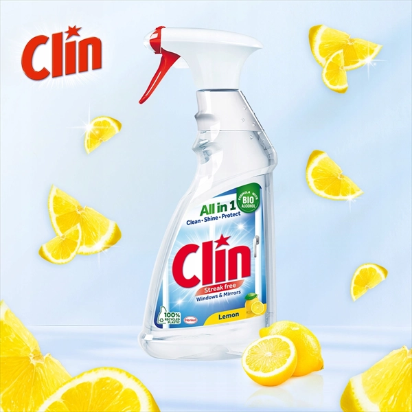 CLIN ZA STAKLENE POVRSINE LEMON 500ML